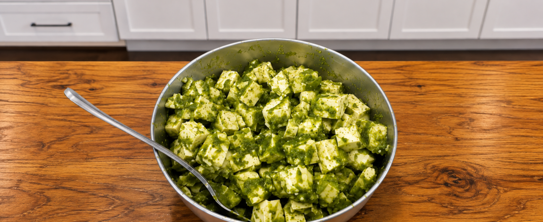 Chutney Marinated Tofu Recipe