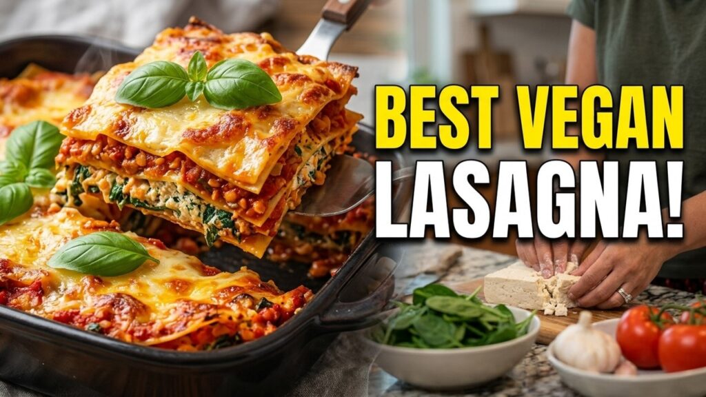 Protein-Packed Luscious Vegan Lasagna